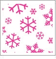 Let It Snow 07 - QuickStitch Embroidery Paper - One 8.5in x 11in Sheet - CLOSEOUT