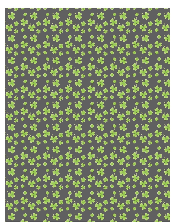 Luck of the Irish 08 - QuickStitch Embroidery Paper - One 8.5in x 11in Sheet - CLOSEOUT