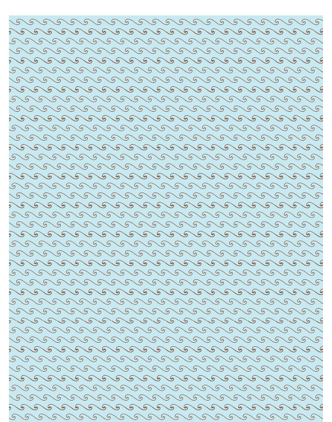 Wave 03 - QuickStitch Embroidery Paper - One 8.5in x 11in Sheet- CLOSEOUT