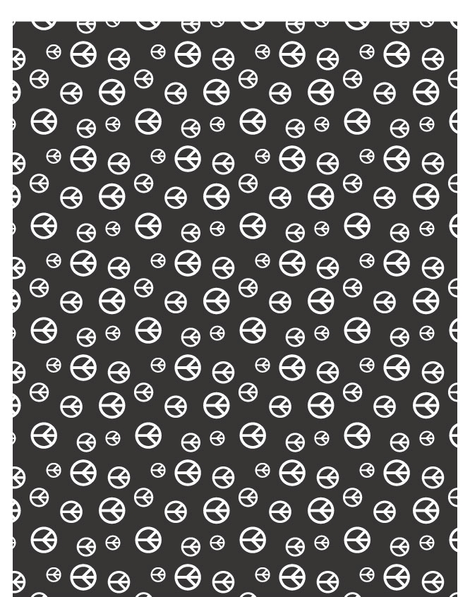 Peace Dude 06 - QuickStitch Embroidery Paper - One 8.5in x 11in Sheet - CLOSEOUT