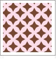 Retro Star 06 - QuickStitch Embroidery Paper - One 8.5in x 11in Sheet - CLOSEOUT