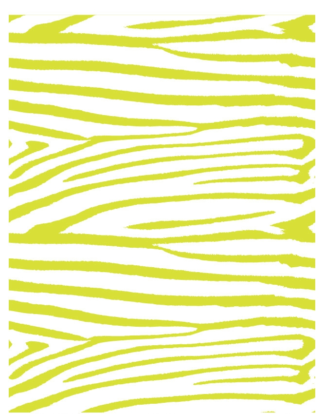 Zebra 06 - QuickStitch Embroidery Paper - One 8.5in x 11in Sheet - CLOSEOUT