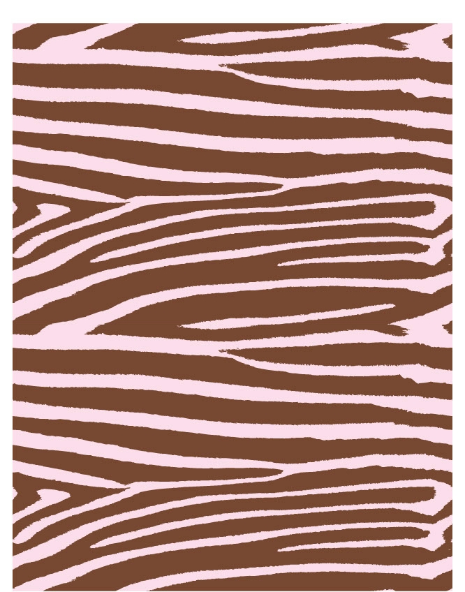Zebra 11 - QuickStitch Embroidery Paper - One 8.5in x 11in Sheet - CLOSEOUT
