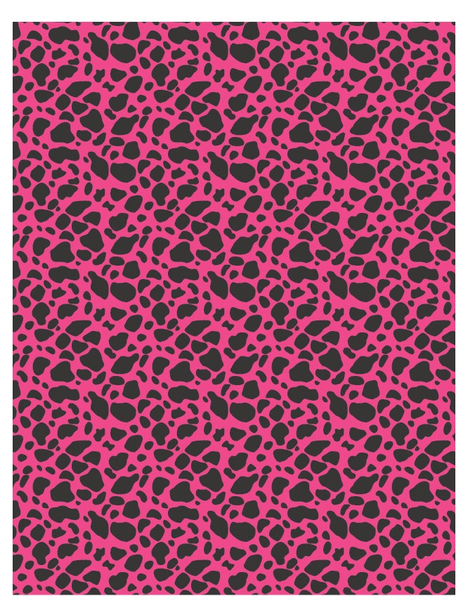 Cheetah 02 - QuickStitch Embroidery Paper - One 8.5in x 11in Sheet - CLOSEOUT