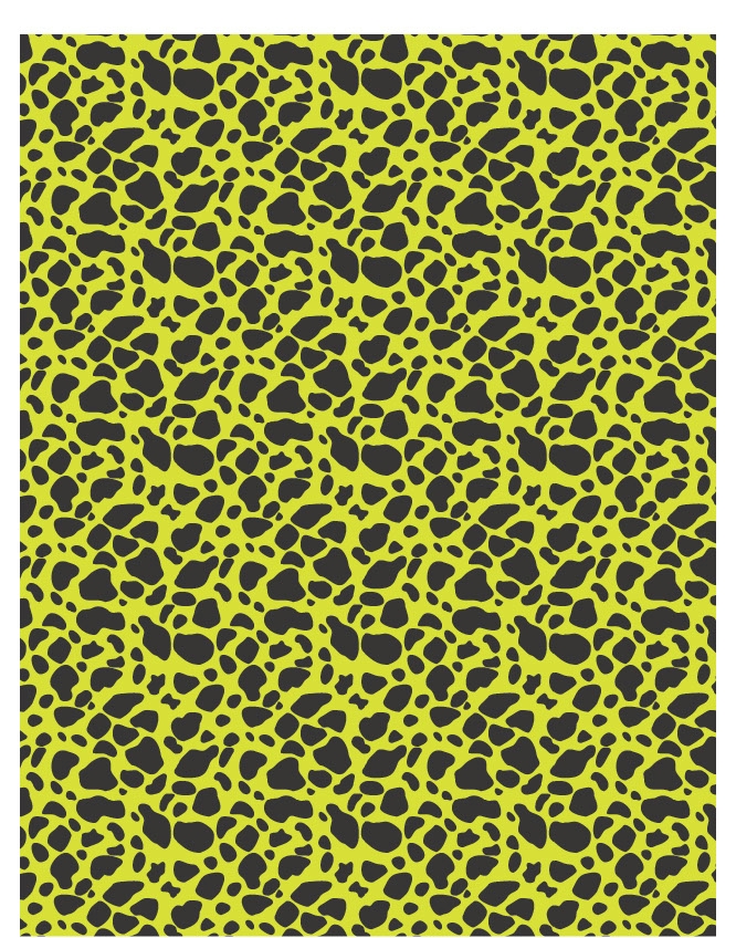 Cheetah 03 - QuickStitch Embroidery Paper - One 8.5in x 11in Sheet - CLOSEOUT