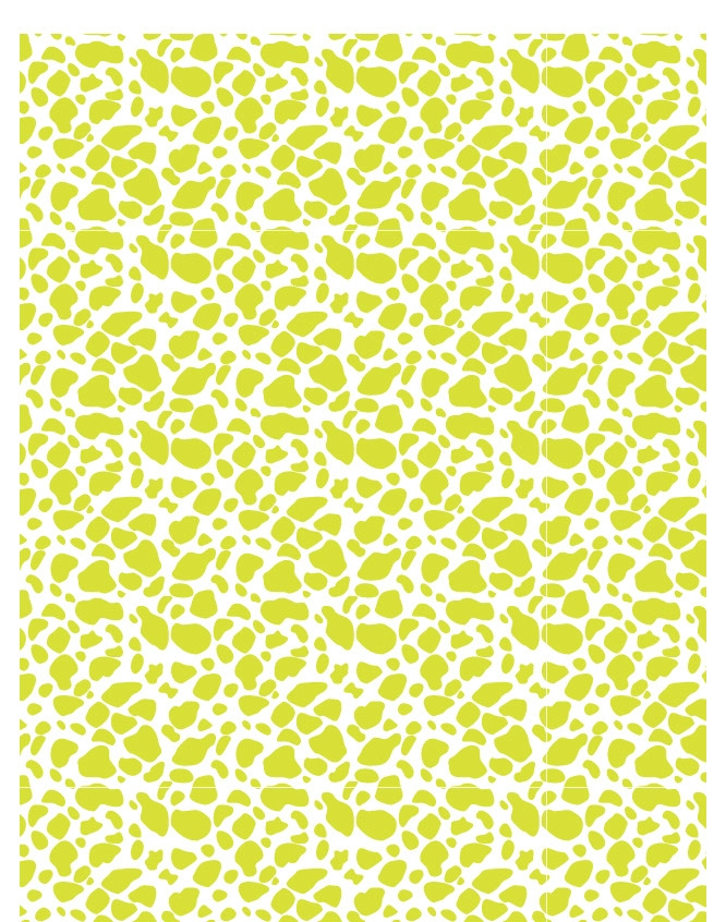 Cheetah 11 - QuickStitch Embroidery Paper - One 8.5in x 11in Sheet - CLOSEOUT