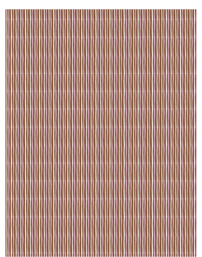 Wavy Stripes 04 - QuickStitch Embroidery Paper - One 8.5in x 11in Sheet - CLOSEOUT
