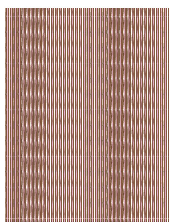 Wavy Stripes 04 - QuickStitch Embroidery Paper - One 8.5in x 11in Sheet - CLOSEOUT