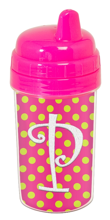 Toddler Cup - 10oz. Acrylic Embroidery Blank - Hot Pink