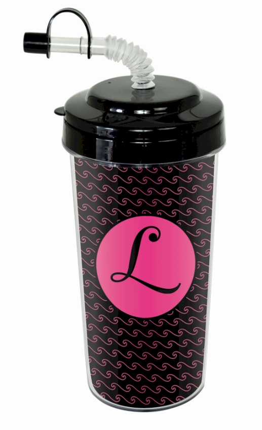 Travel Tumbler - 20 oz Embroidery Blanks - Black
