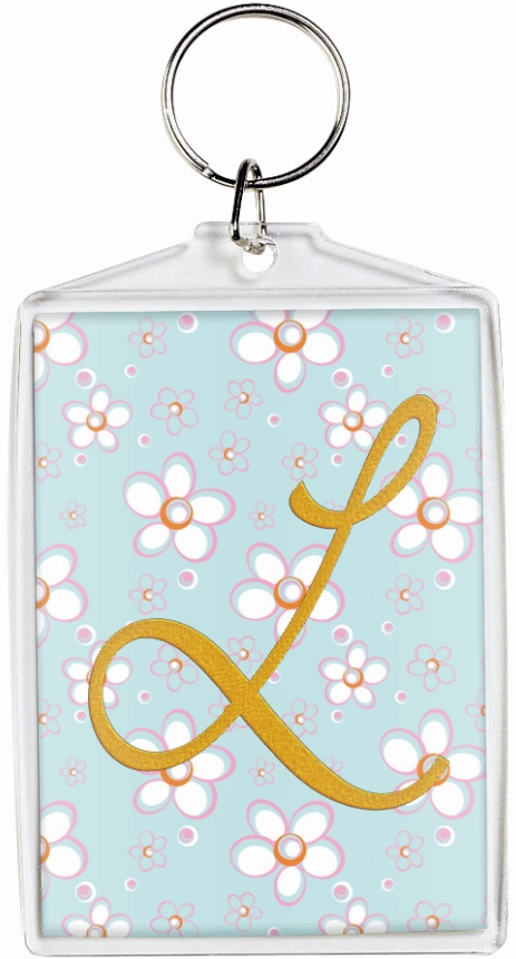 Snapin Keychain - Medium Rectangle - Acrylic Embroidery Blank - CLOSEOUT