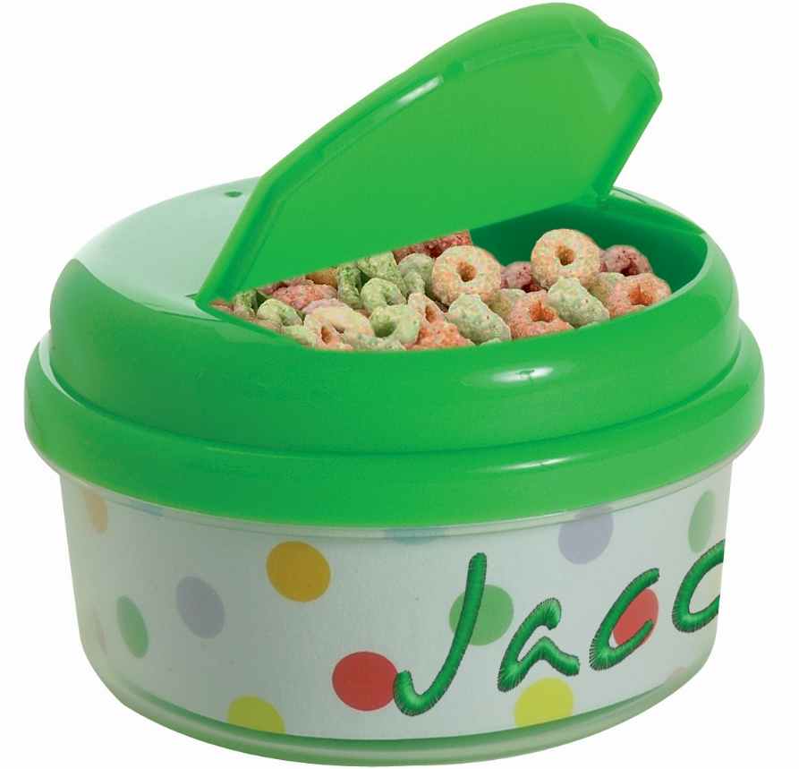 Snack Holder - 12 oz Acrylic Embroidery Blanks - Green