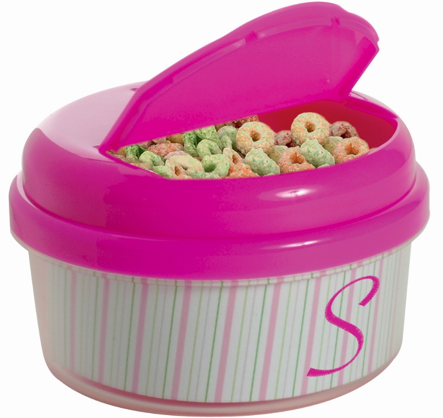 Snack Holder - 12 oz Acrylic Embroidery Blanks - Hot Pink
