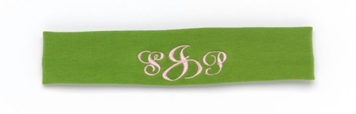 Lime Toddler Stretch Headband Embroidery Blanks - CLOSEOUT 