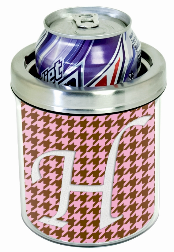 Stainless Steel Can Cooler Acrylic Embroidery Blank - CLOSEOUT