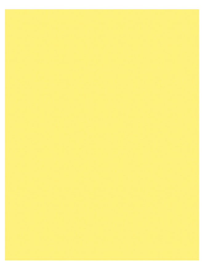 Yellow - QuickStitch Embroidery Paper - One 8.5in x 11in Sheet- CLOSEOUT