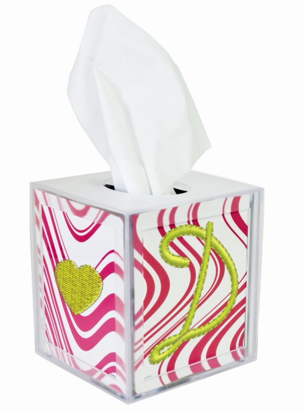 Tissue Box Holder Acrylic Embroidery Blank - CLOSEOUT