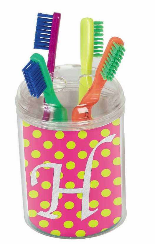 Toothbrush Holder Acrylic Embroidery Blank - CLOSEOUT