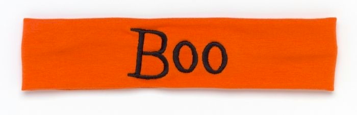 Orange Stretch Headband Embroidery Blanks - CLOSEOUT