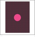 Wave with Circle 3 - QuickStitch Embroidery Paper - One 8.5in x 11in Sheet - CLOSEOUT