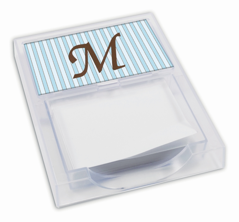 Memo Holder - Frosted Holder Acrylic Embroidery Blank - CLOSEOUT