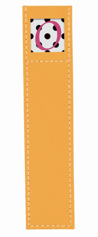 Bookmark - Orange Acrylic Embroidery Blank - CLOSEOUT