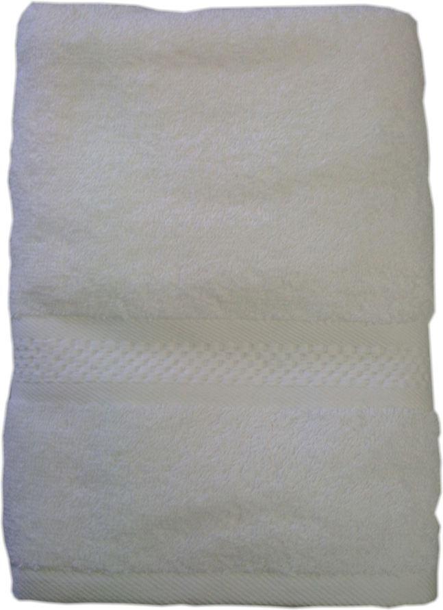 100% Aegean Cotton Turkish Hand Towel 20" X 40" - White
