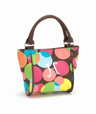 Wacky Dot Mini Purse Embroidery Blanks CLOSEOUT