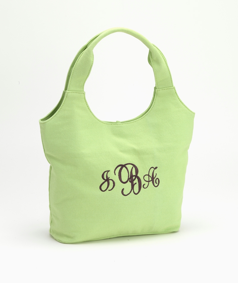 Lime Green Purse Embroidery Blanks CLOSEOUT