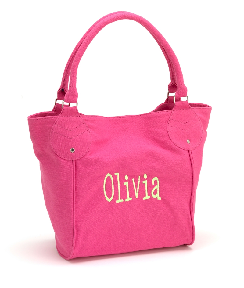 Hot Pink Premium Purse Embroidery Blanks NLA