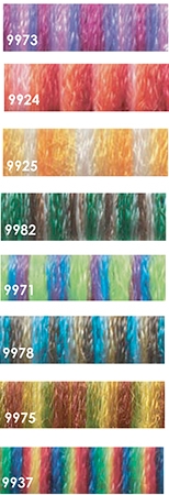 8 New Multicolor Isacord Polyester Embroidery Thread Kit - 2010 Release Date