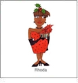 Colorful Ladies 2  by Loralie Designs Embroidery Designs on a Multi-Format CD-ROM 630095