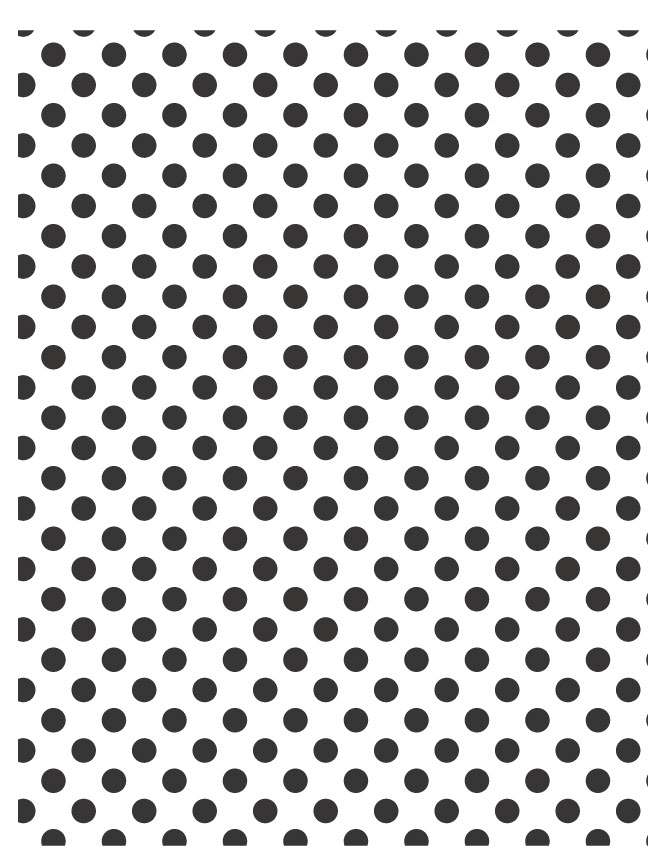 Polka Dot - QuickStitch Embroidery Paper - One 8.5in x 11in Sheet- CLOSEOUT