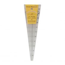 Good Measure 24 Wedge Circle Ruler 15 Degree By Amanda Murphy 