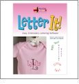 Letter It Embroidery Lettering Software from Amazing Designs AD-LI