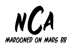 Car Monogram Vinyl - 5" - Marooned on Mars BB Font Style