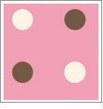 Polka Dot - QuickStitch Embroidery Paper - One 8.5in x 11in Sheet- CLOSEOUT