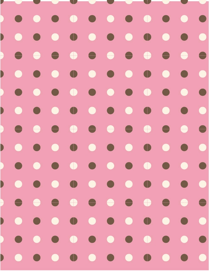 Polka Dot - QuickStitch Embroidery Paper - One 8.5in x 11in Sheet- CLOSEOUT