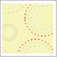 Circles  - QuickStitch Embroidery Paper - One 8.5in x 11in Sheet