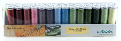 Modern Mix Mettler Polysheen Mini Thread Assortment