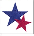 Applique Quilting Stars Designs Embroidery Designs by Amazing Designs on a Multi-Format CD-ROM ADC-200