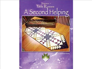 Triangulations Table Runners A Second Helping by Brenda Henning Bear Paw Productions