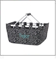 Foldable Market Tote Embroidery Blanks - SWIRL