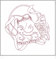 Victorian Redwork Embroidery Designs by Dakota Collectibles on a CD-ROM 970405