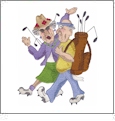 Madge & Pete Retire Embroidery Designs by Dakota Collectibles on a CD-ROM 970401