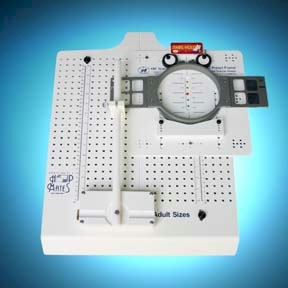 Embroiderer's Hoop Mates Commercial Tubular Hooping System (Shown with the optional tubular frame adapter)