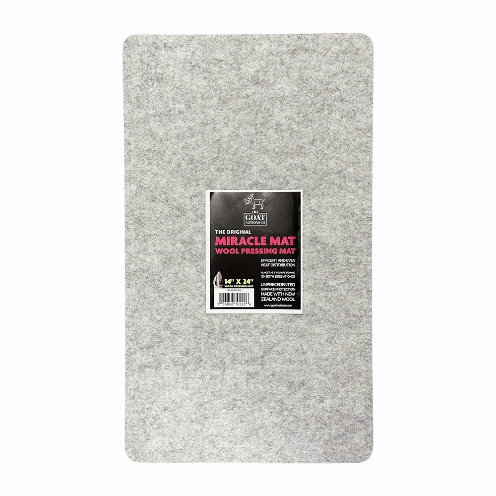 The Goat Notions Company - The Original Miracle Mat Wool Pressing Mat - 14" x 24"