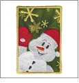 Christmas Greetings Applique Card Collection Embroidery Designs by Dakota Collectibles on a CD-ROM 970445