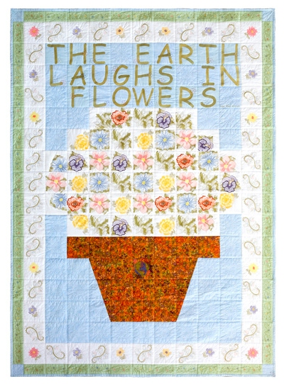 Flower Pot Create A Quilt Embroidery Designs by Dakota Collectibles on a CD-ROM 970422