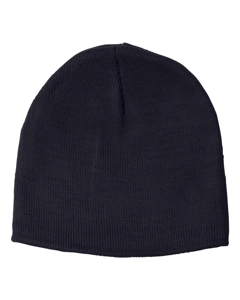 8.5" Knit Beanie Embroidery Blanks - Navy